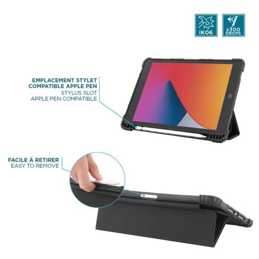 Cover Rugged Mobilis per iPad 10.2 pollici 9ª/8ª/7ª generazione