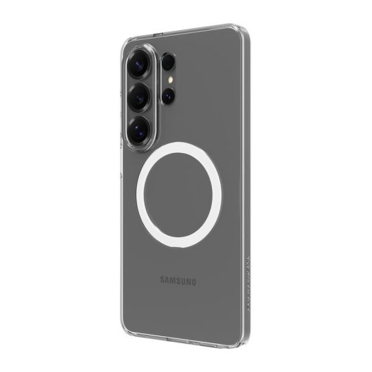Funda para móvil dbramante1928 Greenland Pro MAG Cover plástico transparente para Galaxy S26 Ultra