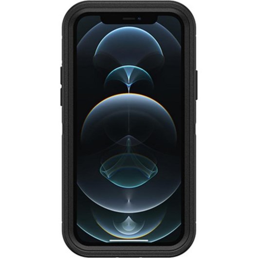 Funda para móvil OtterBox Defender Series Cover Polycarbonat Schwarz für iPhone 12/12 Pro