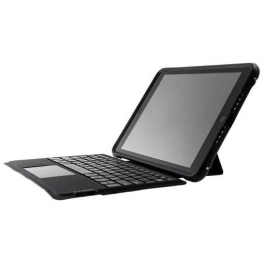 Funda con Teclado OtterBox Unlimited Series pour iPad 9e, 8e, 7e Génération, Noir, AZERTY Français