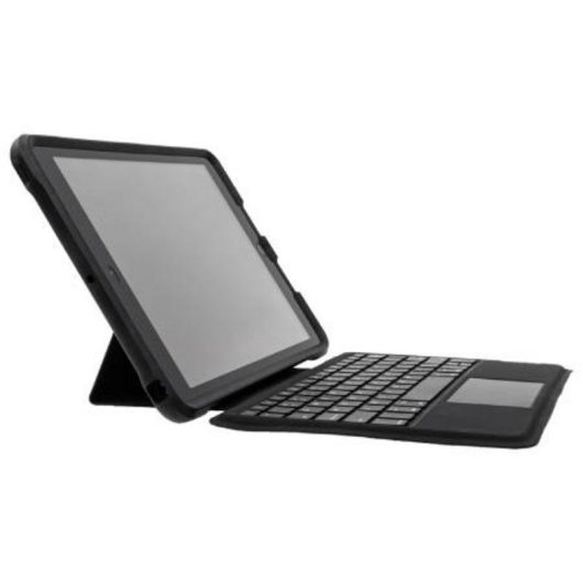 Funda con Teclado OtterBox Unlimited Series pour iPad 9e, 8e, 7e Génération, Noir, AZERTY Français