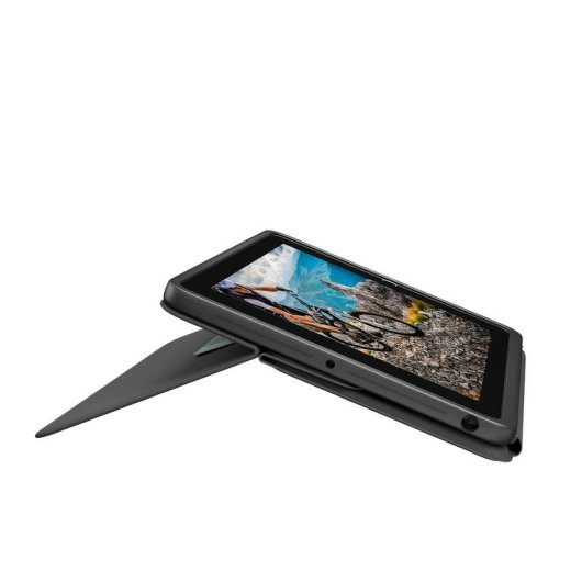 Funda teclado Logitech Rugged Folio para iPad 10.2" AZERTY Francés Grafito
