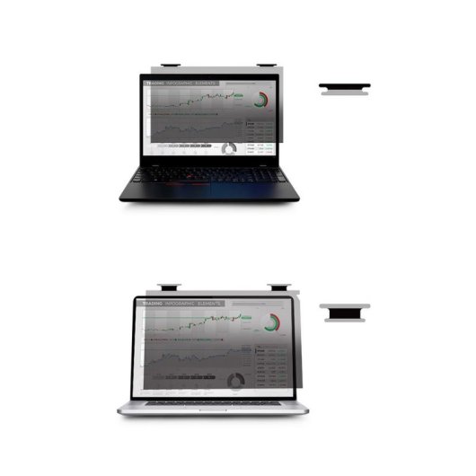 Filtre de confidentialité Urban Factory HINGEE pour portable 15" 16:10