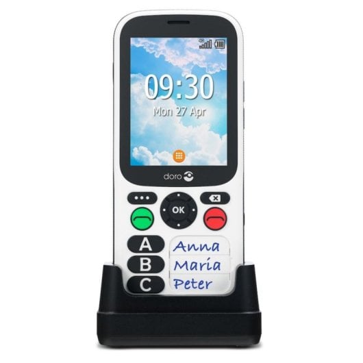 Doro 780X 4G 2,8" Dual SIM Bluetooth GPS Blanco