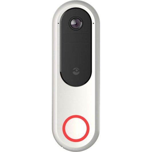 Timbre Doro Hemma Wi-Fi Inalámbrico Sensor Movimiento Exterior Blanco