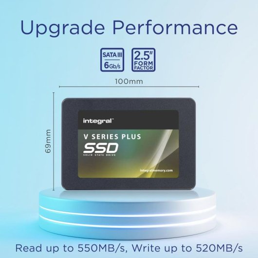 Disque Dur Integral INSSD512GS625V2P 512GB SSD 2,5" 6 Gbit/s 550MB/s