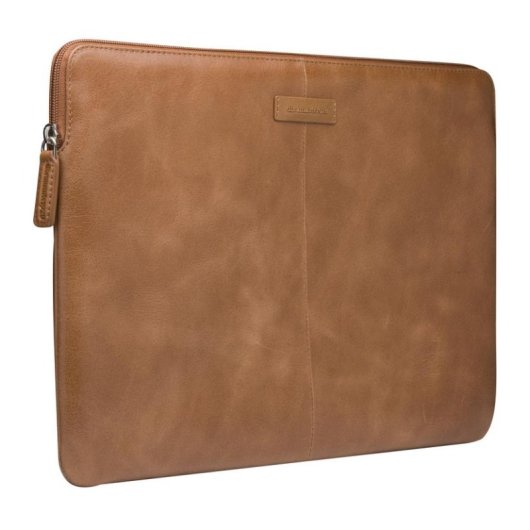 Funda para portátil dbramante1928 Skagen Pro, 14", cuero full-grain, cierre zipper