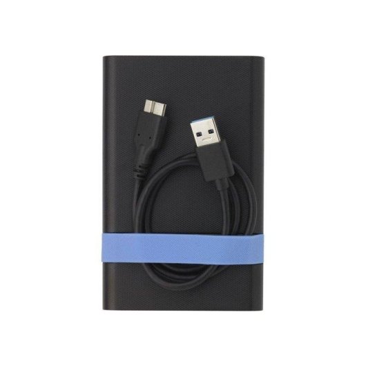 Caja PC Verbatim Store'N'Go 2,5" Plástico Negro Azul USB 3.2 Gen 1