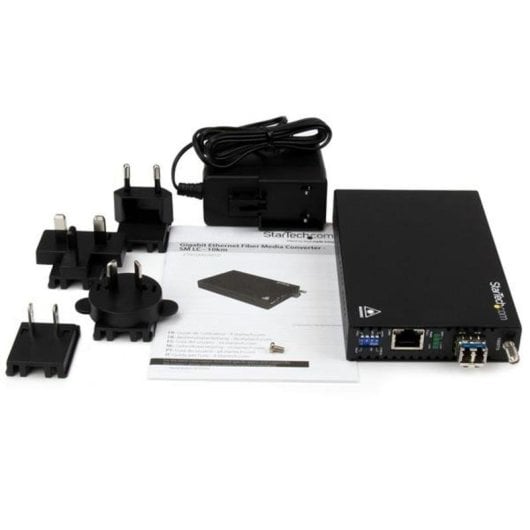 Convertitore Ethernet Gigabit a fibra ottica monomodo LC StarTech.com 10 km