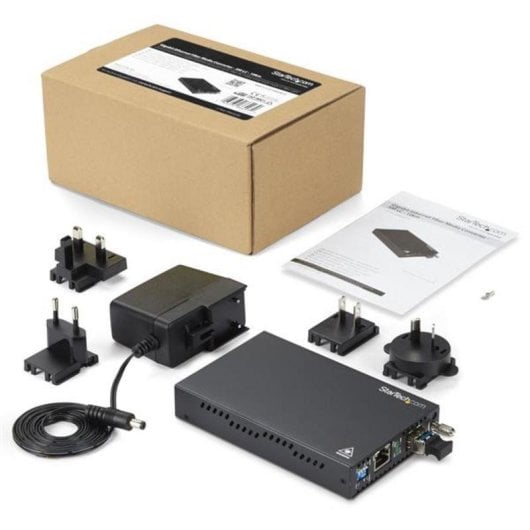Convertitore Ethernet Gigabit a fibra ottica monomodo LC StarTech.com 10 km
