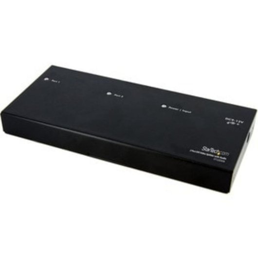 Divisor de Vídeo DVI y Audio StarTech.com de 2 Puertos