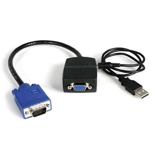Splitter Video VGA StarTech.com 2 Porte Compacto Alimentato da USB