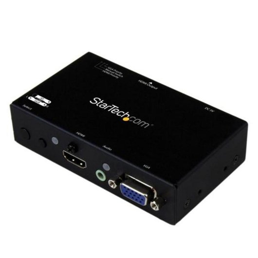 StarTech VS221VGA2HD 2x1 VGA und HDMI zu HDMI Switch mit automatischer Konvertierung