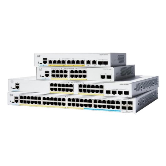 Conmutador Cisco Catalyst C1300X-48T-4X Gestionado L3 10G Ethernet Montaje en Rack