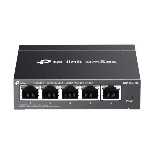 Conmutateur TP-Link Omada DS105G-M2 5 ports 2.5G Ethernet non managé