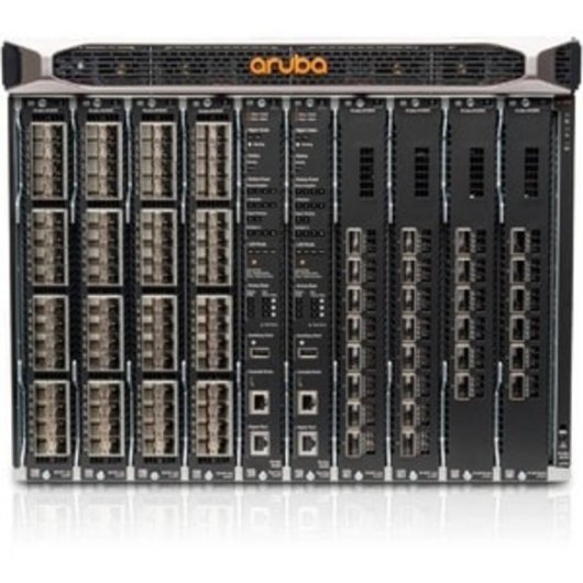 Conmutador HPE Aruba Networking CX 8400 8-slot Chassis 19,2 Tbps