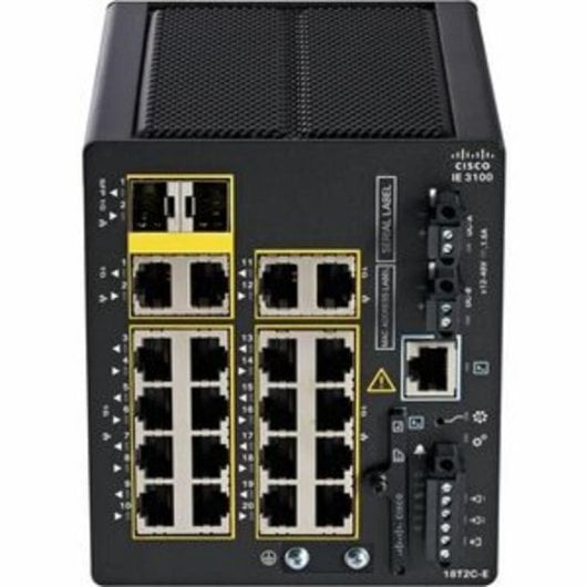 Commutateur Cisco Catalyst IE3100 Géré L2/L3 18 Ports Gigabit Ethernet Montage Rack