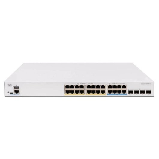 Conmutador Cisco Catalyst C1300X-24NGU-4X Gestionado L3 10G PoE++ Montaje en Rack