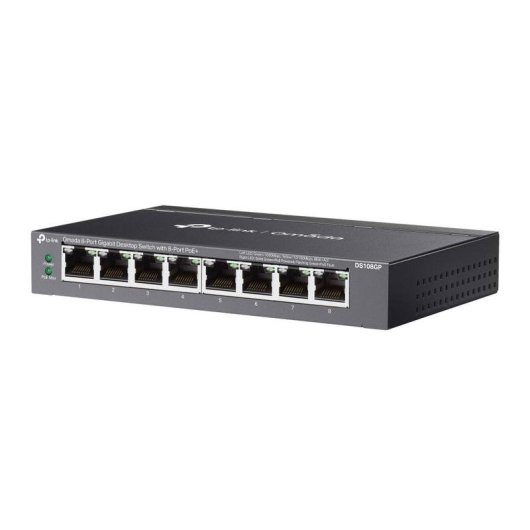 Conmutateur TP-Link Omada DS108GP 8 Ports Gigabit Ethernet PoE+ No Administré