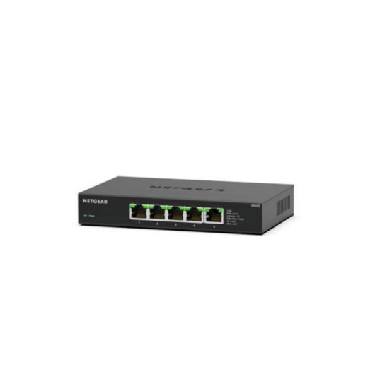 Conmutador Netgear MS305-100EUS 5 Puertos 2.5G Ethernet No Administrado Montaje Pared