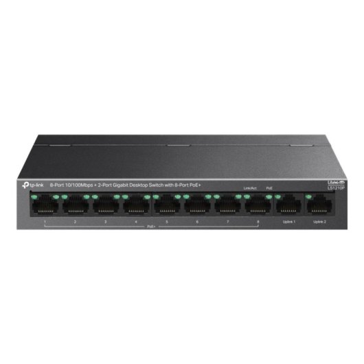 Switch TP-Link LS1210P 8 Ports Gigabit PoE Desktop