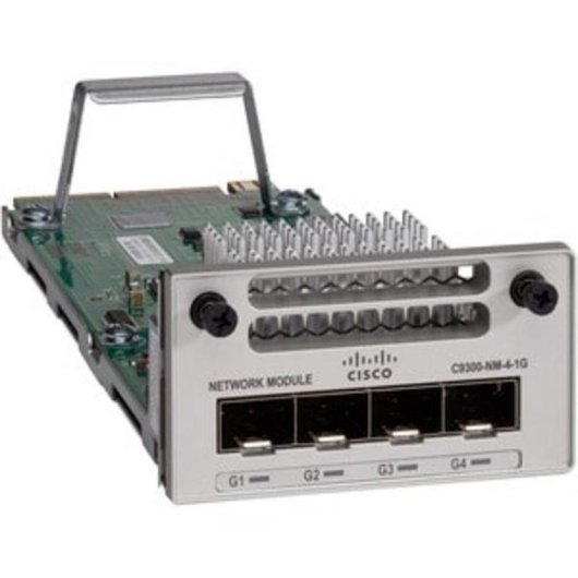 Module Réseau Cisco C9300-NM-4G= Gigabit Ethernet pour Catalyst 9300