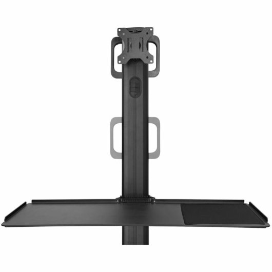 Startech Carrito Estación de Trabajo Móvil Soporte Monitor 1,28 a 1,60 m VESA 75x75 a 100x100 Máx 8Kg