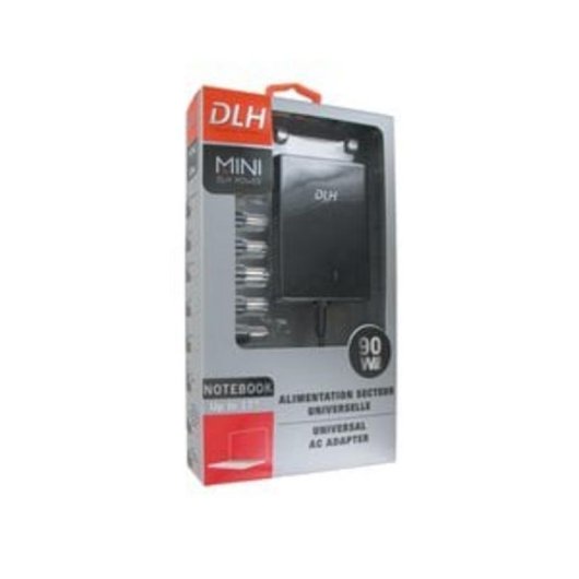 Source d'alimentation DLH DY-AI1839N 90W CE pour portable avec 8 connecteurs