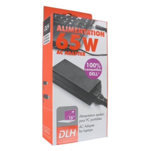 Cargador Portátil DLH DY-AI1950 65W 19V para Portátiles Dell