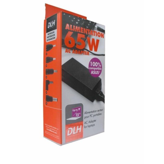 Cargador Portátil DLH DY-AI1954 65W 19V para Portátiles ASUS