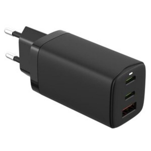 Ladegerät DLH DY-AI4800 65W GaN 2 USB-C-Ports und 1 USB-A für Laptop und Mobilgerät
