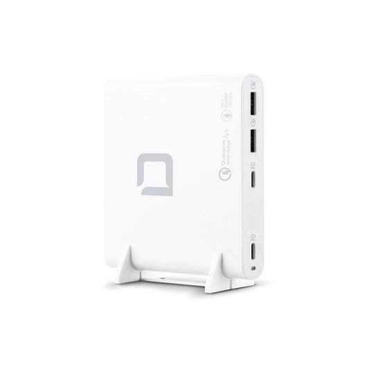 Chargeur DICOTA D31893 120W USB-C 2 Ports Quick Charge 4+ Blanc