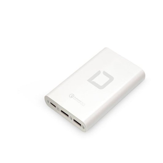 Caricatore Interno DICOTA D31720 40W USB-C Quick Charge 3.0 Bianco