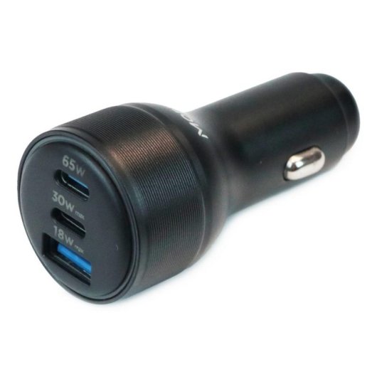 Auto-Ladegerät MOBILIS 020018 95W 2 USB-C + 1 USB-A GaN Schwarz