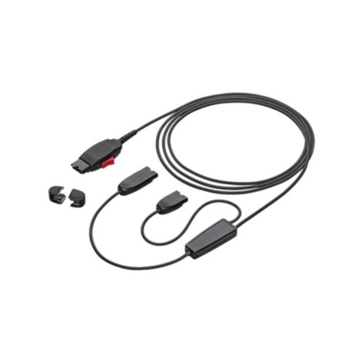 Câble HP Poly Y avec casques numériques à verrouillage QD 2,13 m
