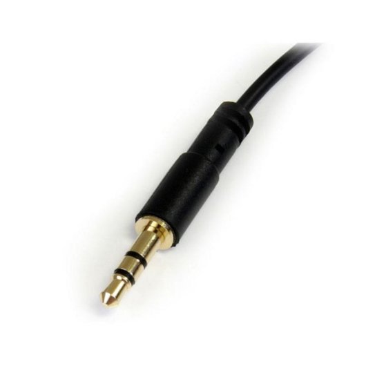 Cable audio stéréo 3,5mm mâle à mâle 1,8m StarTech à angle droit