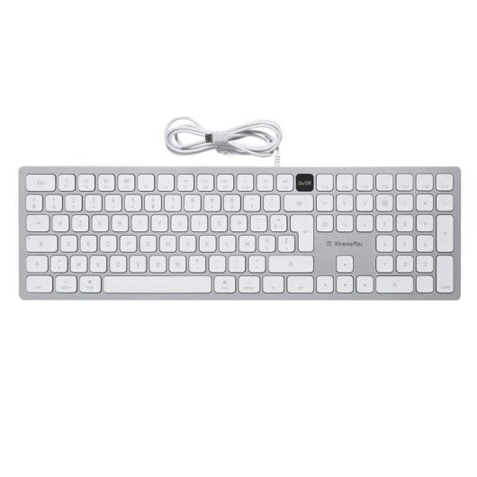 Clavier MCL XTREMEMAC à membrane complet filaire USB AZERTY français