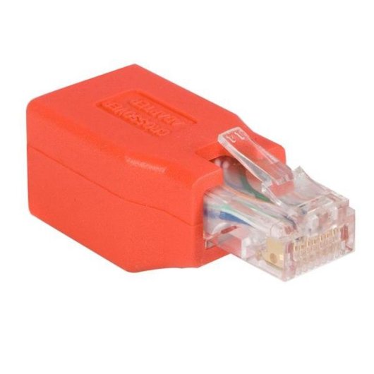 Netzwerk-Adapter Ethernet Cat6 StarTech.com Gerade zu Gekreuzt UTP RJ45 Rot