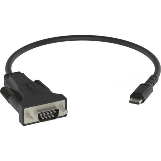 Seriendatenkabel Vision TC-USBCSER/BL USB-C nach RS-232 Schwarz 170 mm