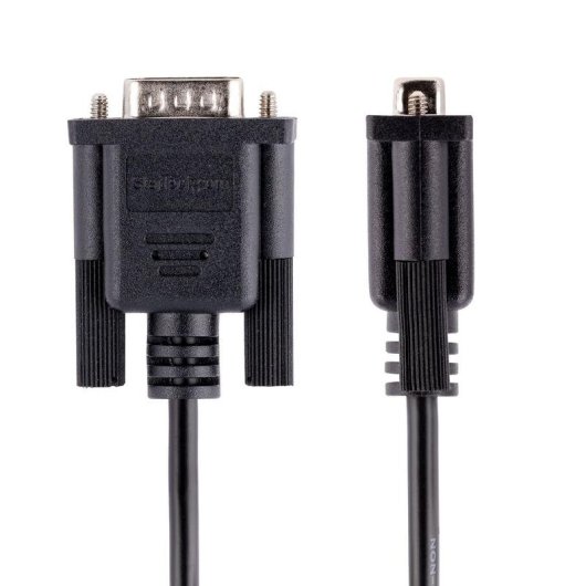 Cable Série RS232 Null Modem 3m StarTech DB9 Mâle à Femelle Blindé