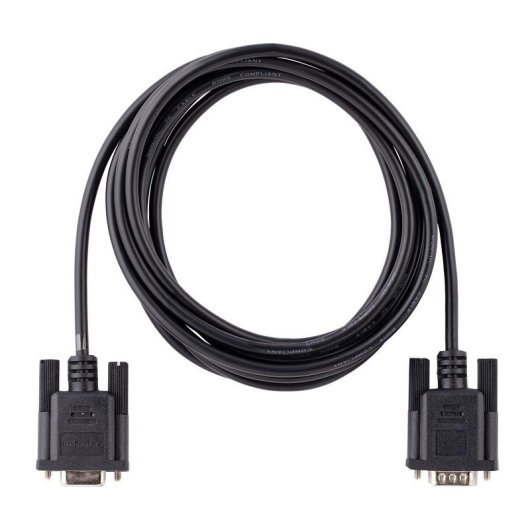 Cable Série RS232 Null Modem 3m StarTech DB9 Mâle à Femelle Blindé