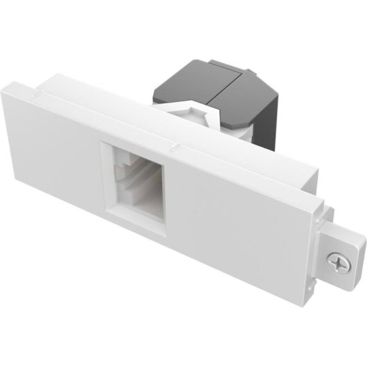 Enchufe de red Vision TC3 RJ45/KS Hembra Categoría 6a Oro Blanco