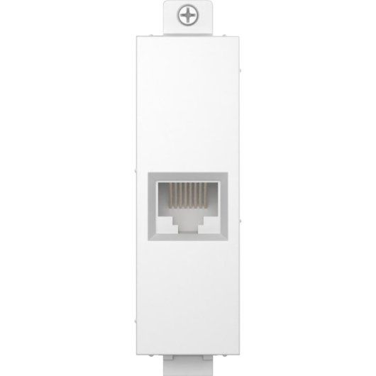 Enchufe de red Vision TC3 RJ45/KS Hembra Categoría 6a Oro Blanco