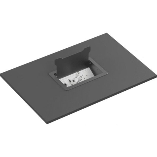 Caja de cables Vision TC3 SURRTB para escritorio en negro y blanco