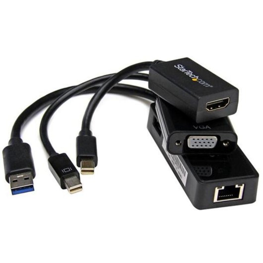 Adattatore StarTech per Surface Pro 4/3/2 - Mini DisplayPort a VGA e HDMI - USB 3.0 Ethernet