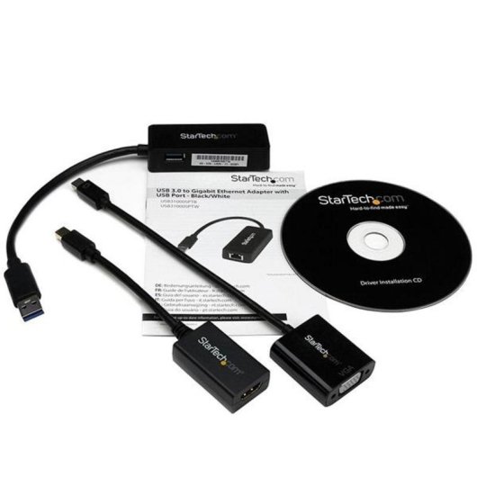 Adattatore StarTech per Surface Pro 4/3/2 - Mini DisplayPort a VGA e HDMI - USB 3.0 Ethernet