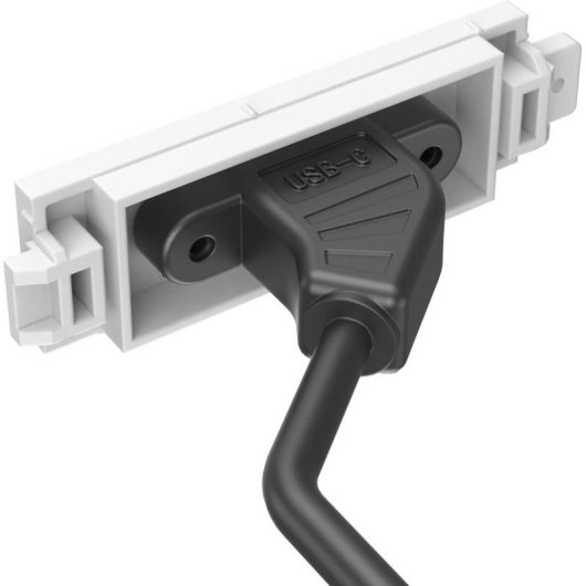 Régua de tomadas Vision TC3 USBC 1 tomada USB-C USB 3.2 Gen 1 branca
