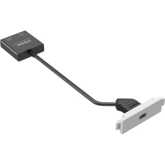 Régua de tomadas Vision TC3 USBC 1 tomada USB-C USB 3.2 Gen 1 branca
