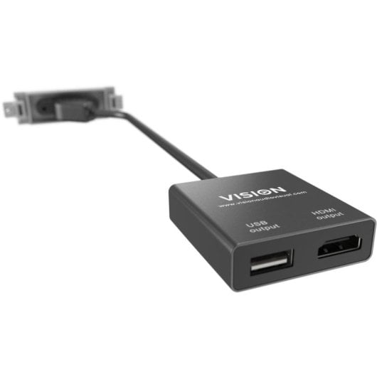 Régua de tomadas Vision TC3 USBC 1 tomada USB-C USB 3.2 Gen 1 branca