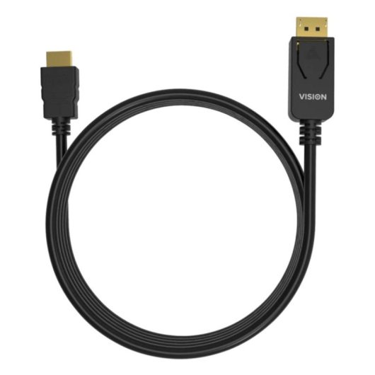 Cable Adaptador Vision TC 2MDPHDMI8K/BL DisplayPort a HDMI 2 m